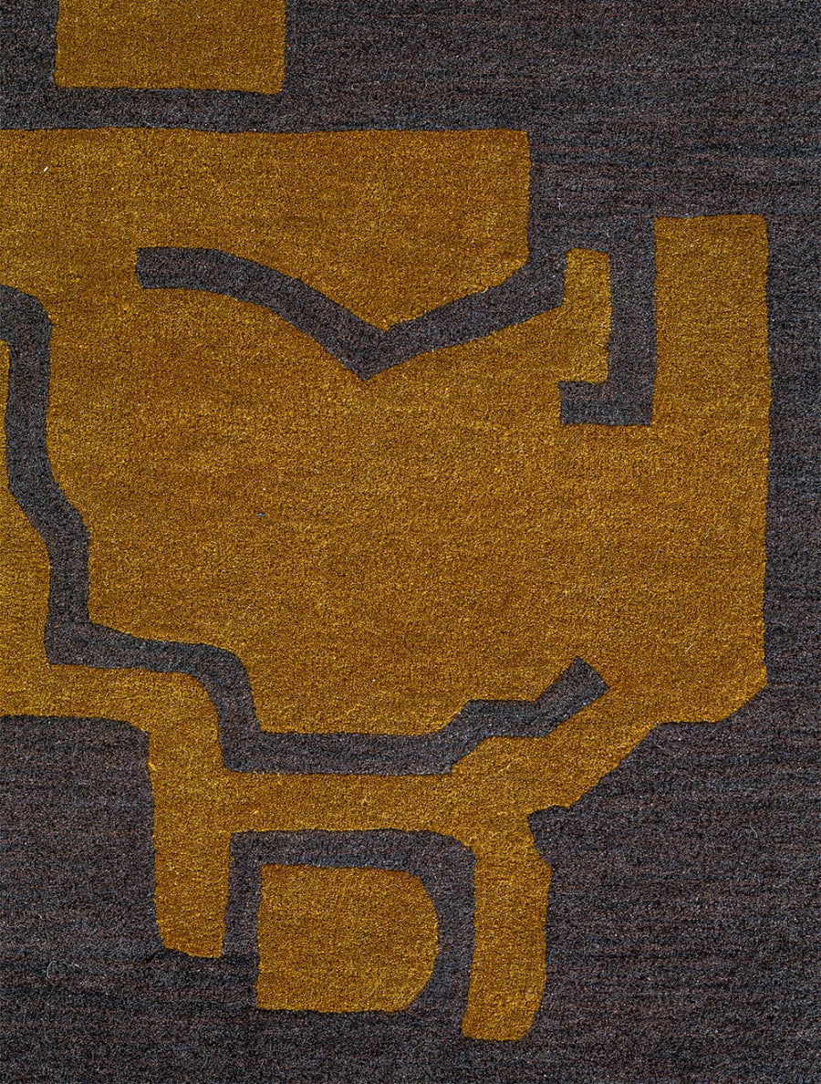 STRUCTURES Fragment 1 by OEO Studio Rug