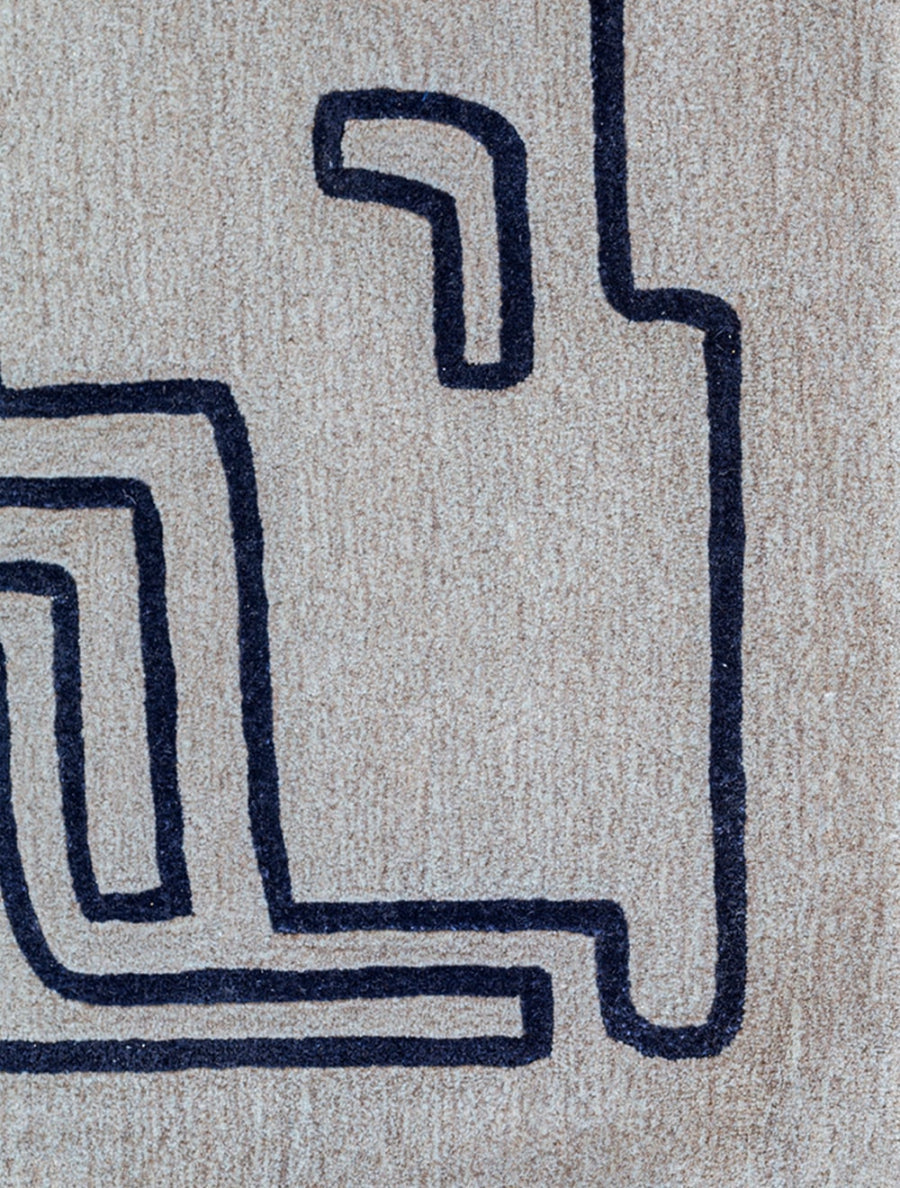 STRUCTURES Fragment 2 by OEO Studio Rug