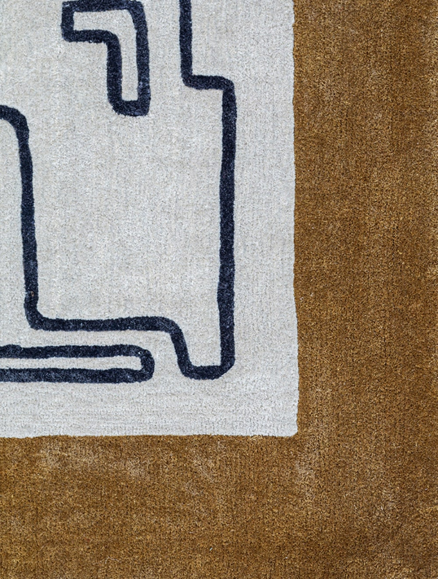 STRUCTURES Fragment 2 by OEO Studio Rug