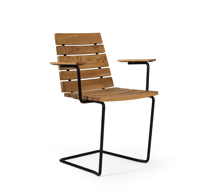 Grinda teak armchair