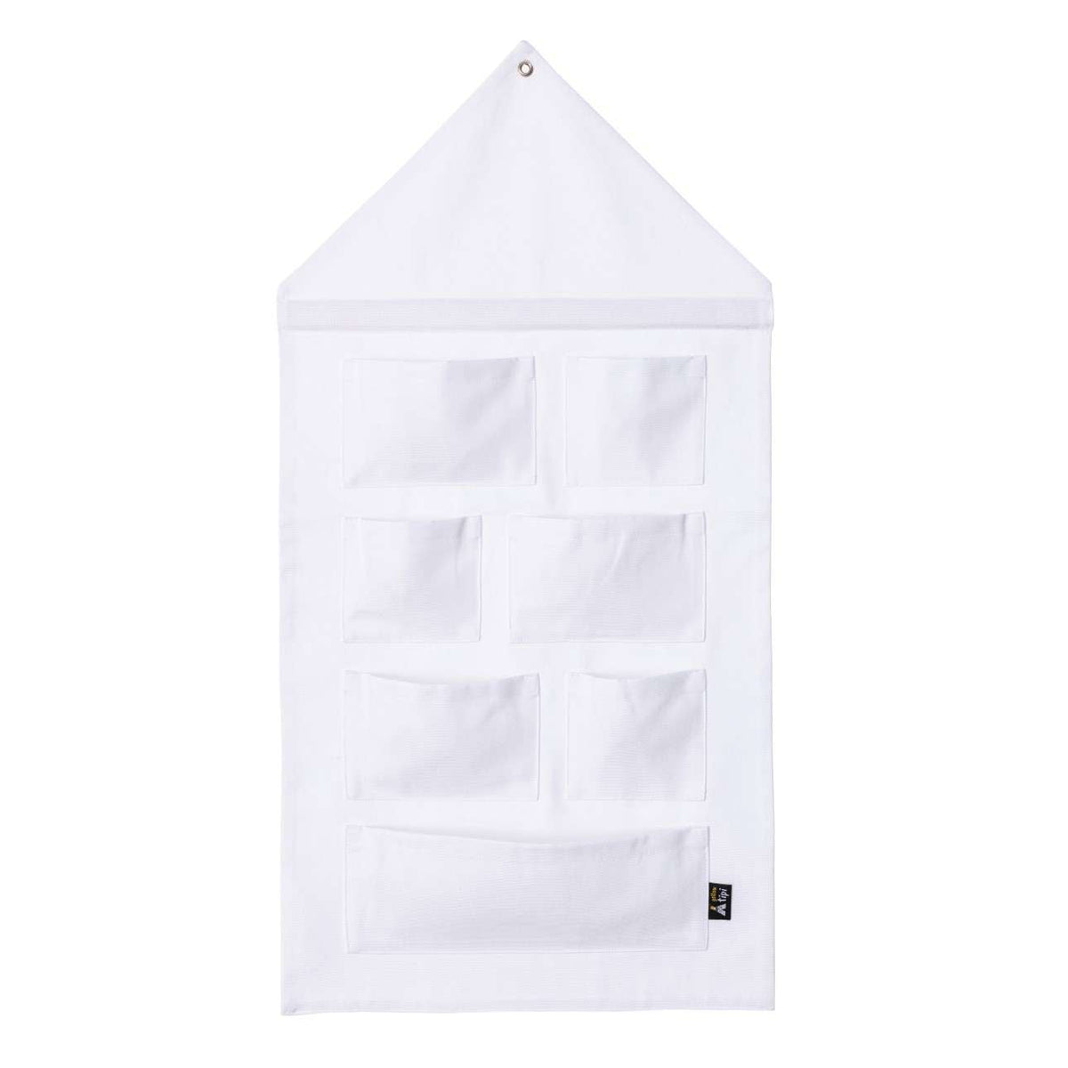 HOUSE SHAPED Organizer Cotton White