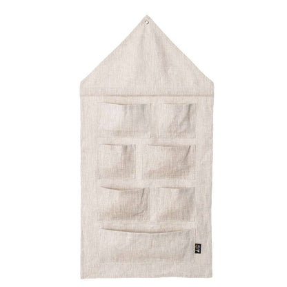 HOUSE SHAPED Organizer Linen Beige