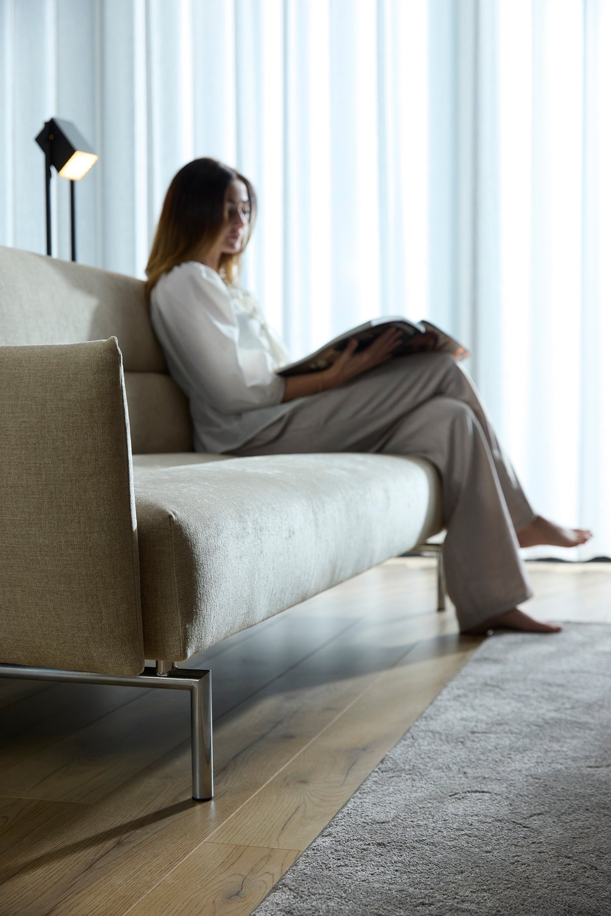 JILLIS Sofa Bed with Arm Rests by Innovation Living, interior