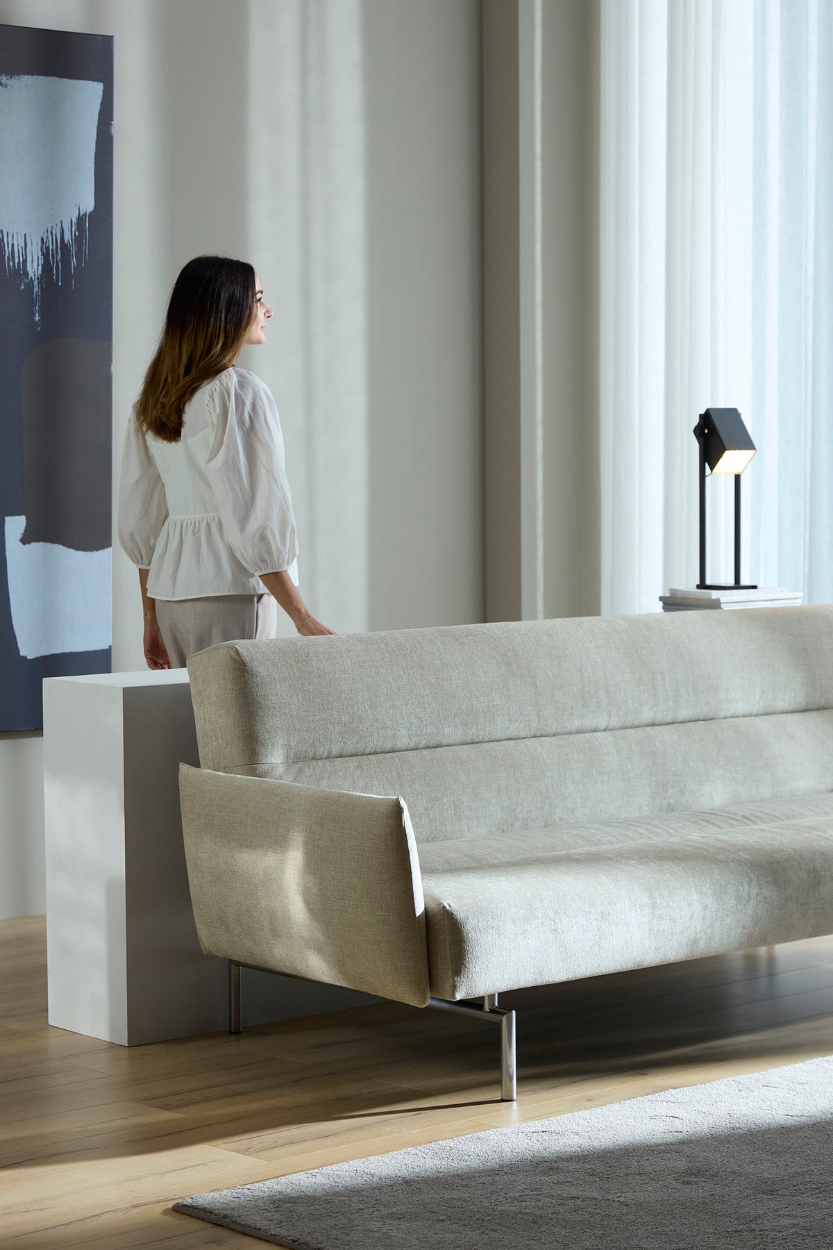 JILLIS Sofa Bed with Arm Rests by Innovation Living, interior