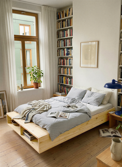 MERGE Bed — Scandinavian bed by Karup Design
