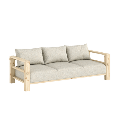BARE Sofa bed in Soft Chalk — Karup Design
