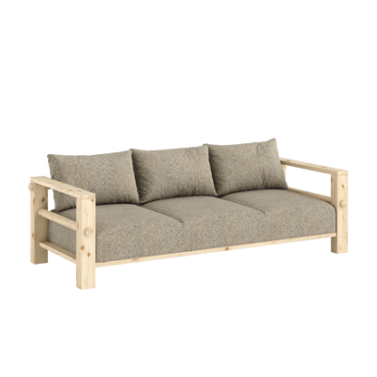 BARE Sofa bed in Raw Pine — Karup Design