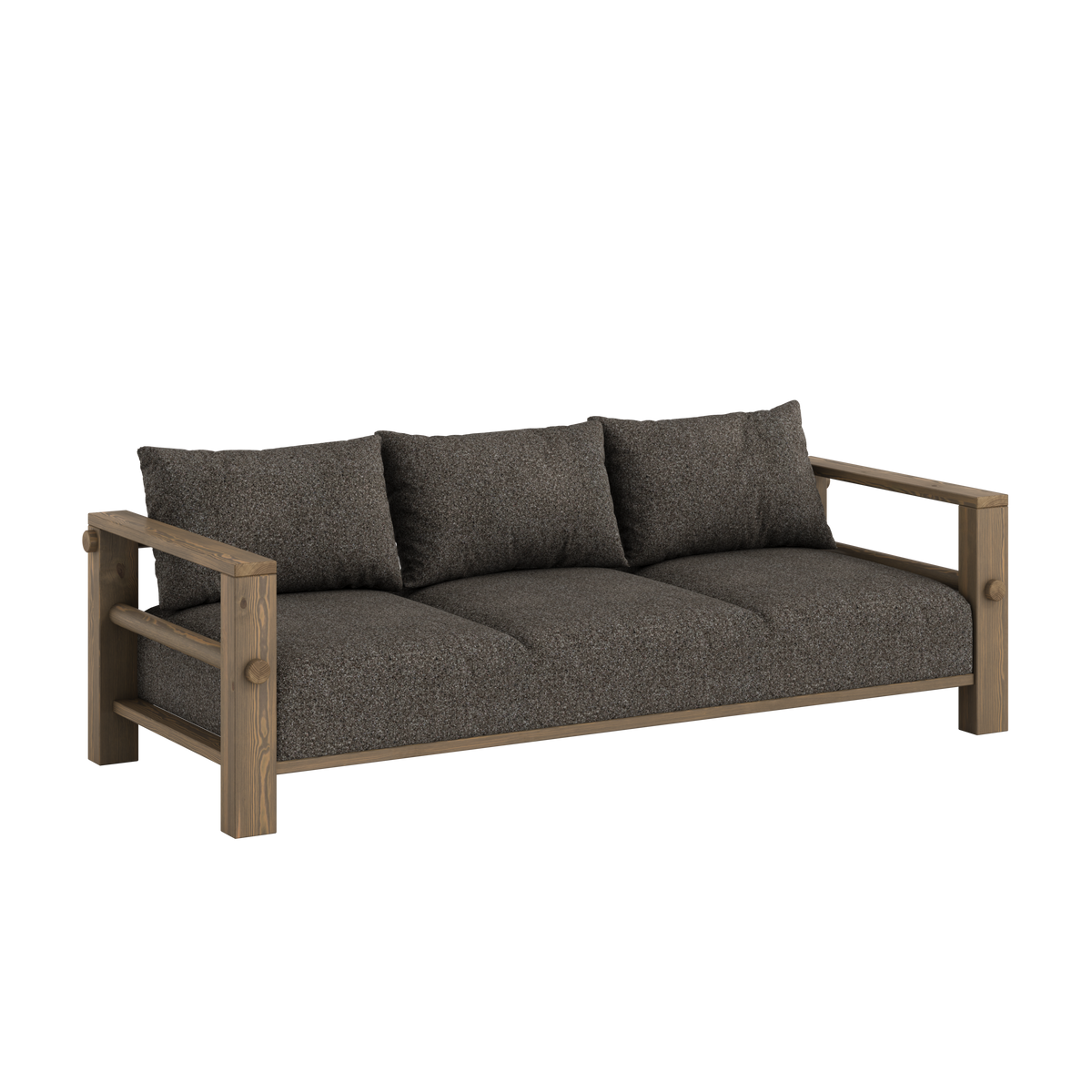 BARE Sofa bed in Carob Brown — Karup Design