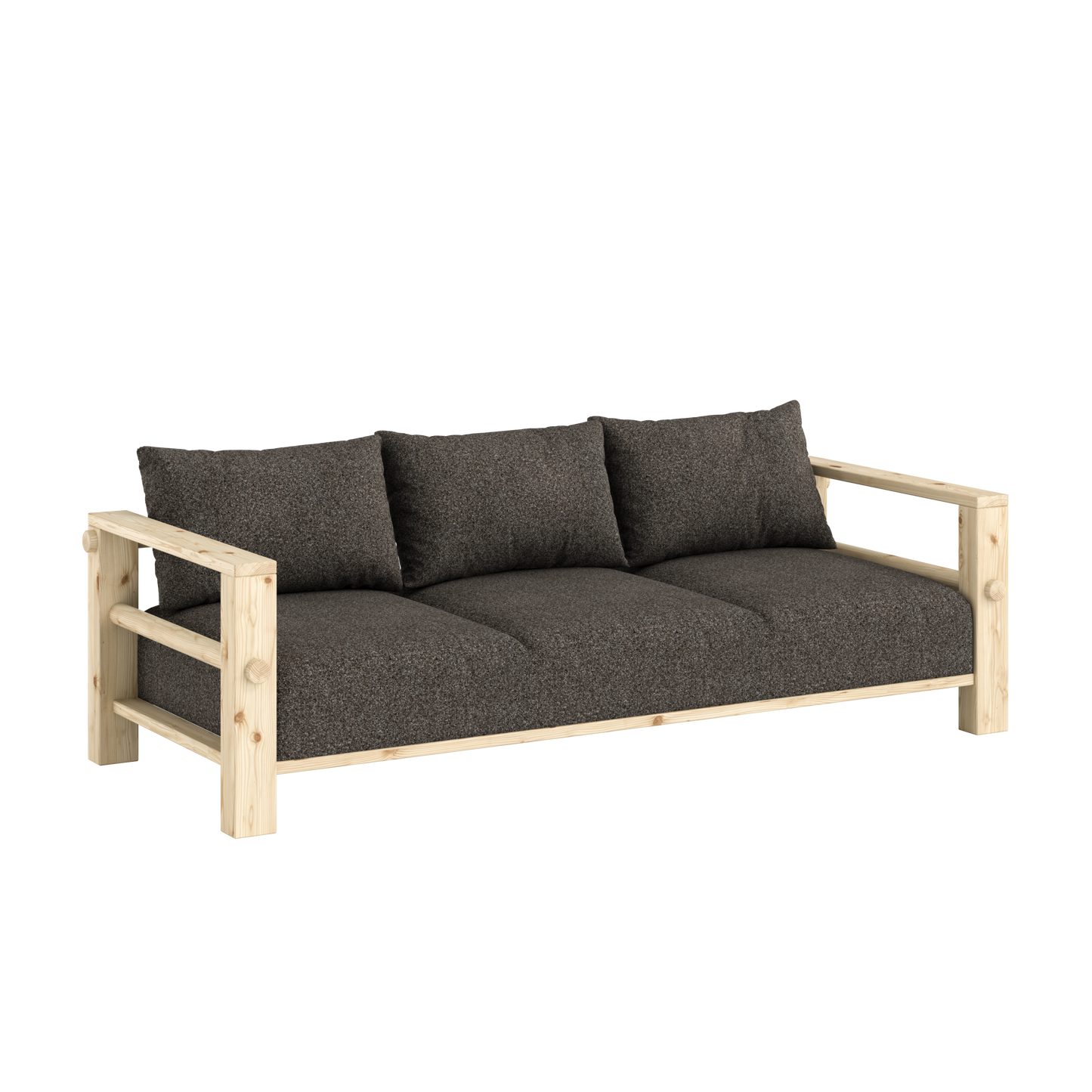 BARE Sofa bed in Mellow Brown — Karup Design