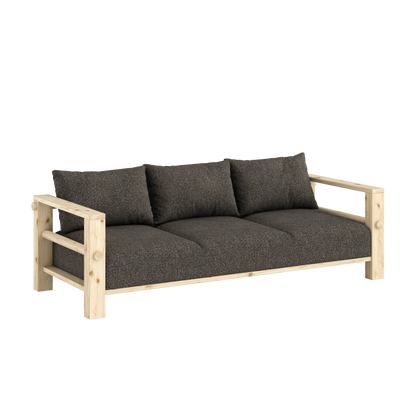 BARE Sofa bed in Raw Pine — Karup Design