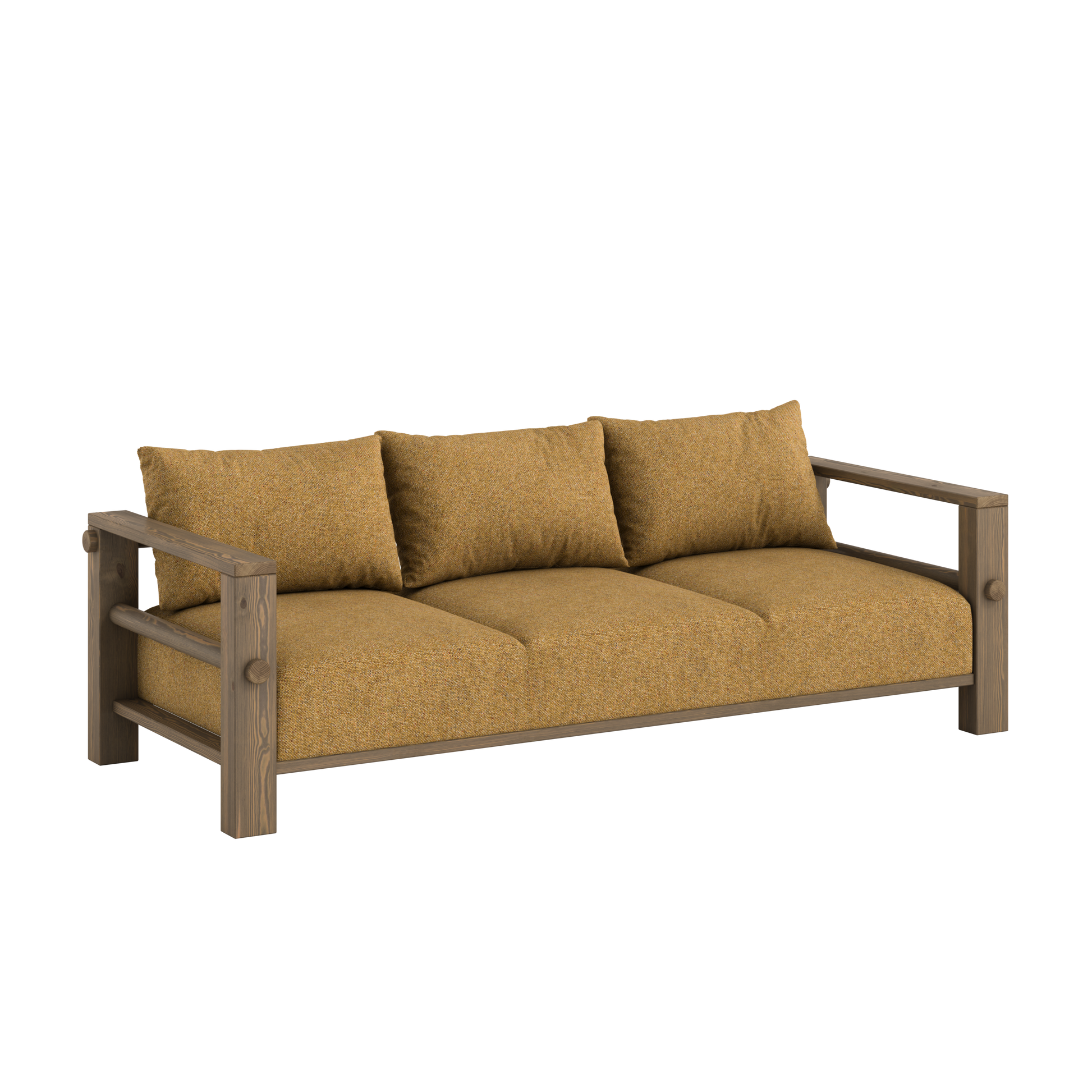 BARE Sofa bed in Golden Ochre — Karup Design