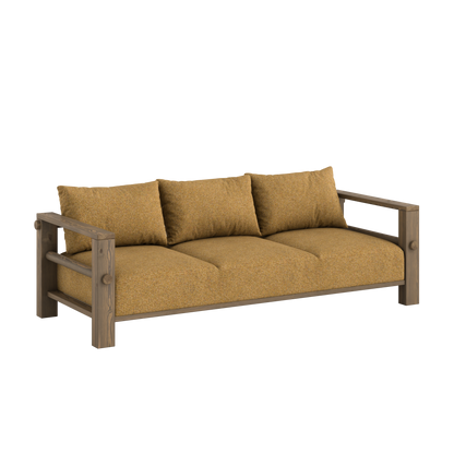 BARE Sofa bed in Golden Ochre — Karup Design