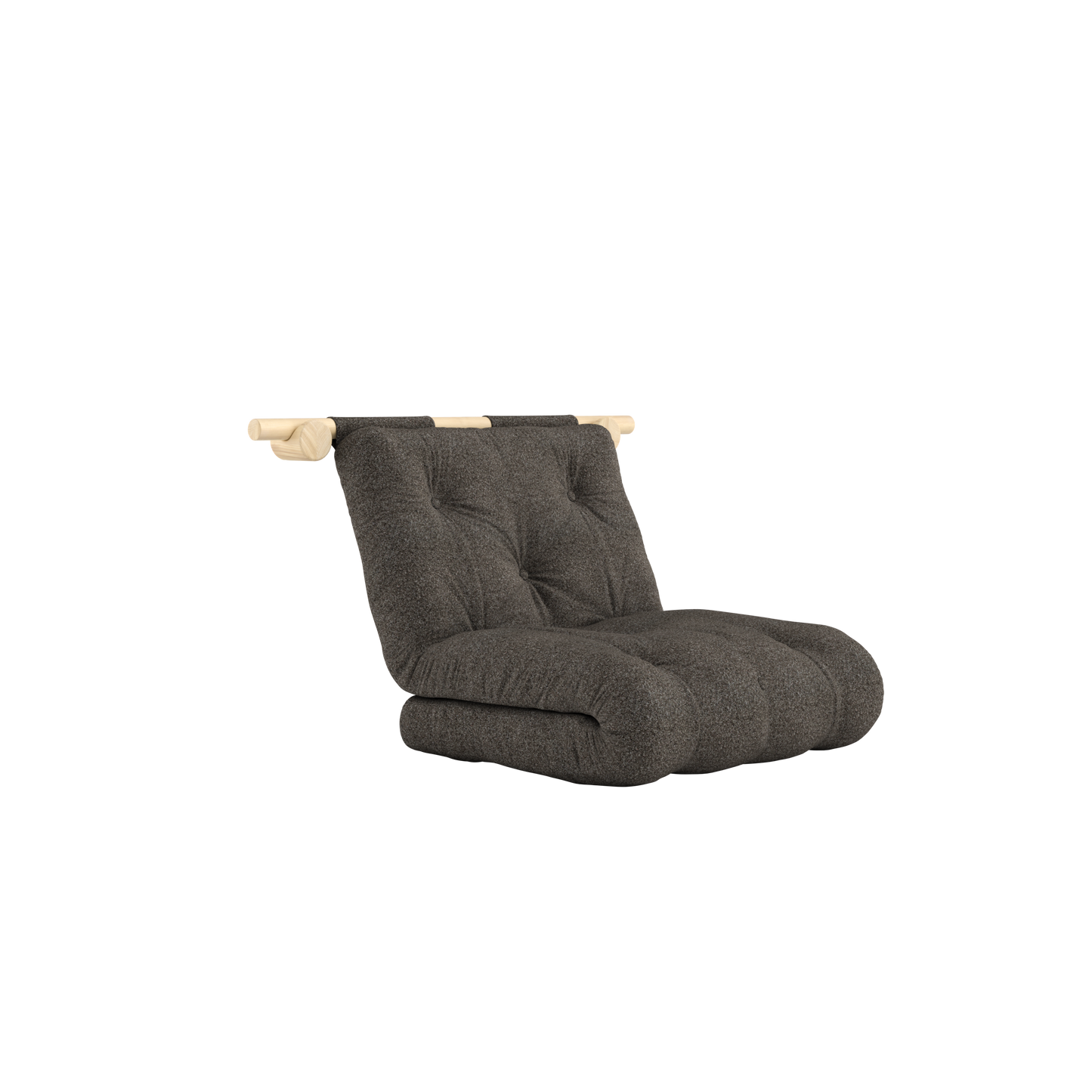 HOOKED Sleeper chair in Mellow Brown — Karup Design