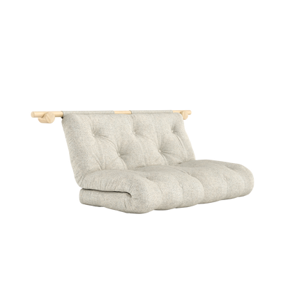 HOOKED Sofa bed in Soft Chalk — Karup Design