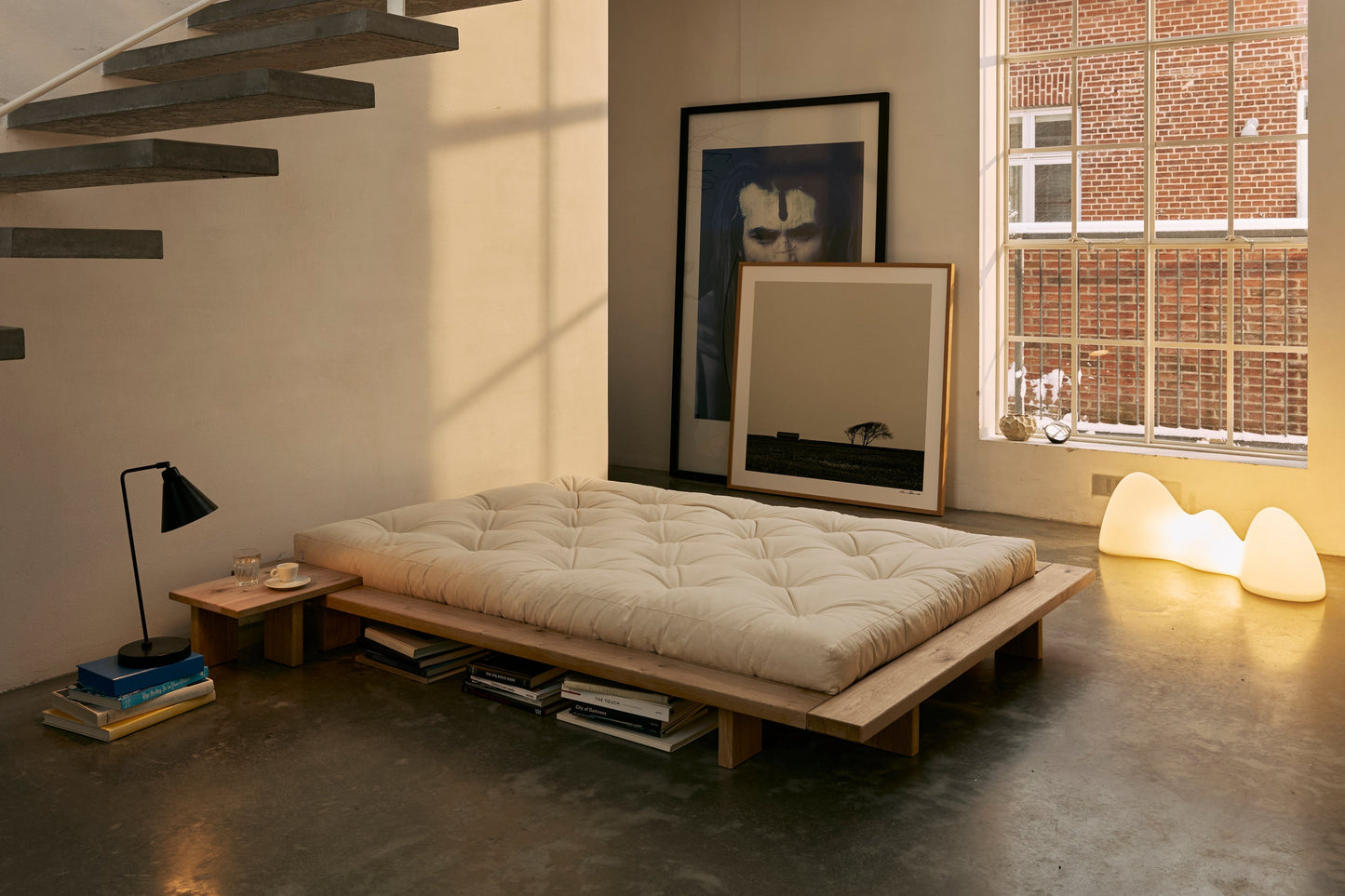 JAPAN Bed oak — Scandinavian piece by Karup Design