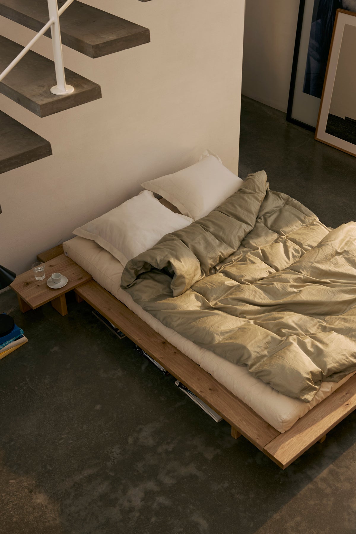 JAPAN Bed oak — Scandinavian bed by Karup Design