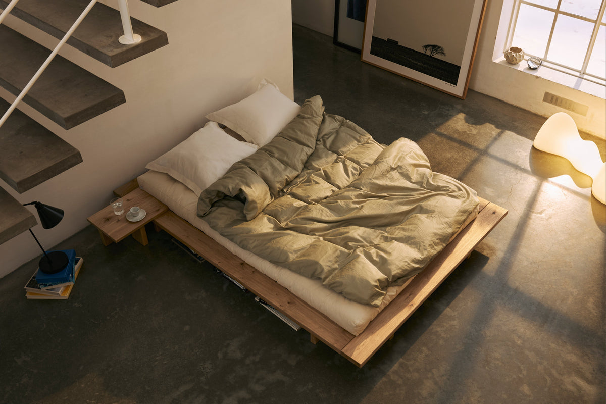 JAPAN Bed oak — Scandinavian bed by Karup Design