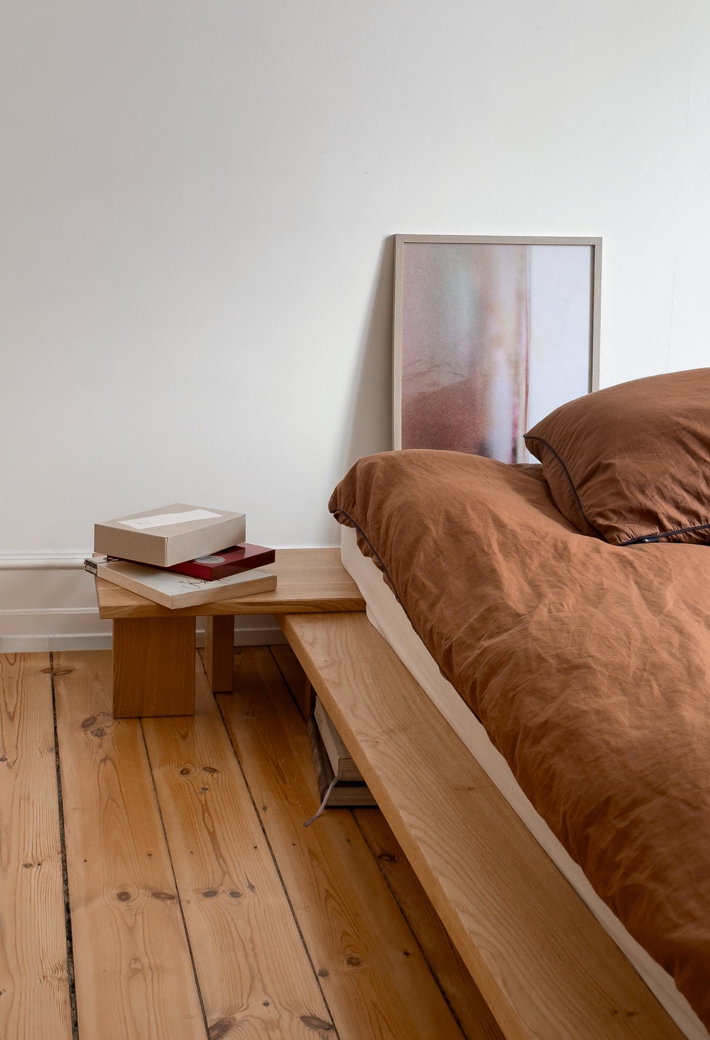 JAPAN Bedside table oak — Scandinavian piece by Karup Design