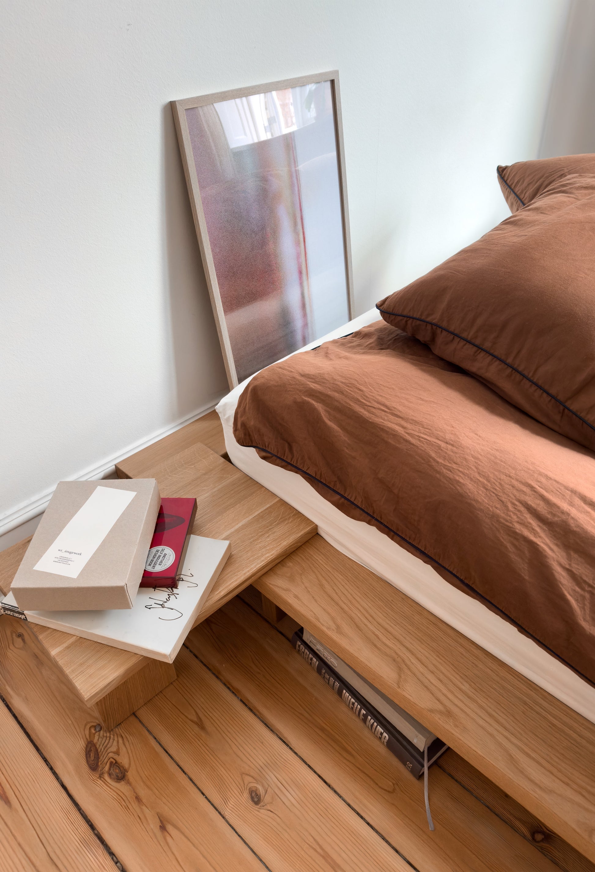 JAPAN Bedside table oak — Scandinavian piece by Karup Design