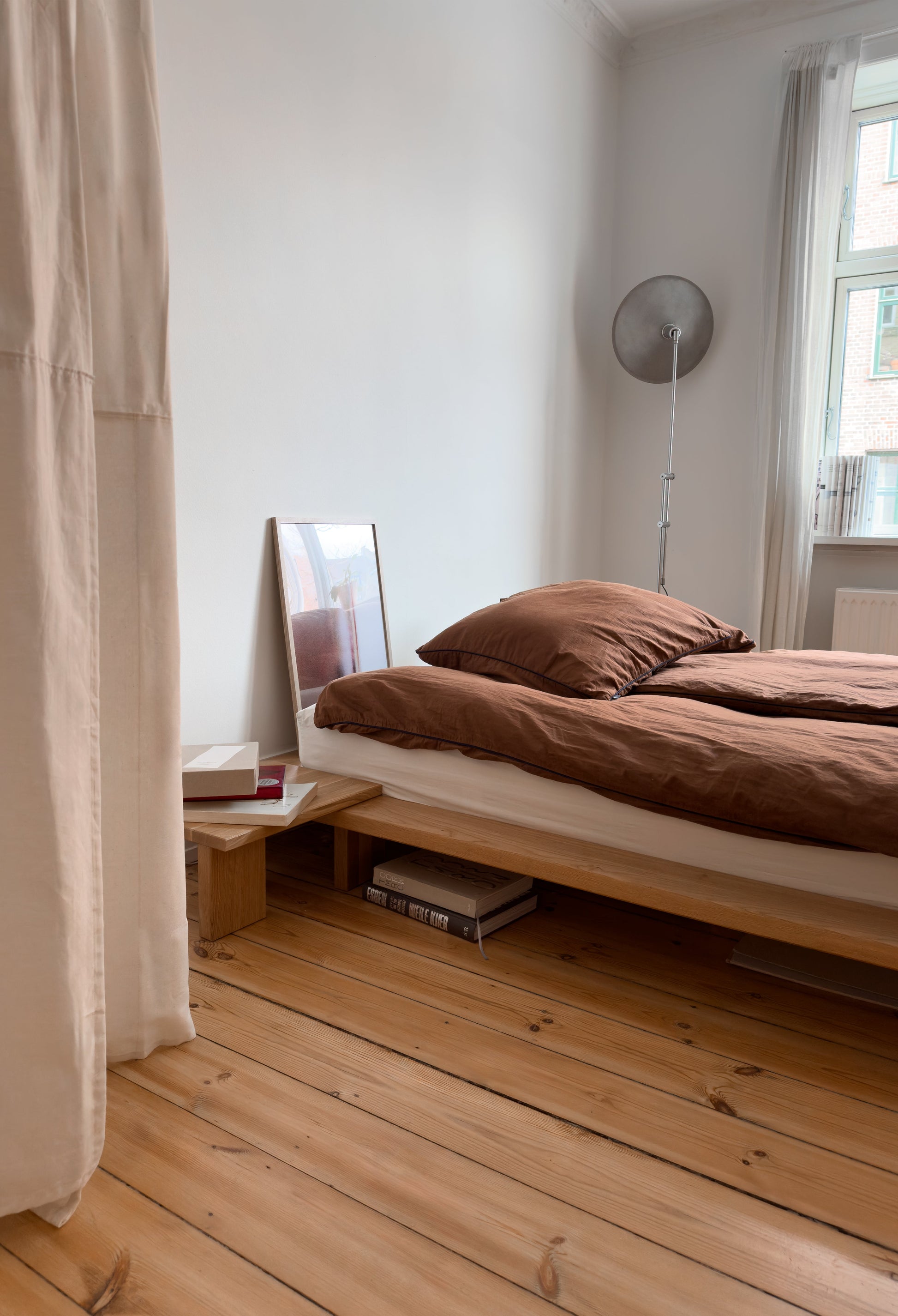 JAPAN Bedside table oak — Scandinavian piece by Karup Design