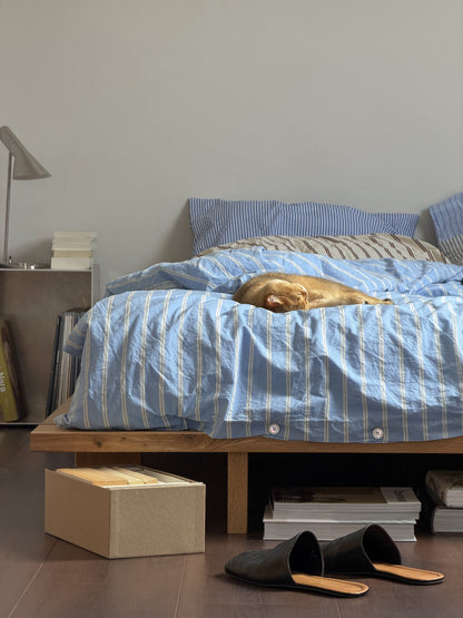 JAPAN Bed oak — Scandinavian piece by Karup Design