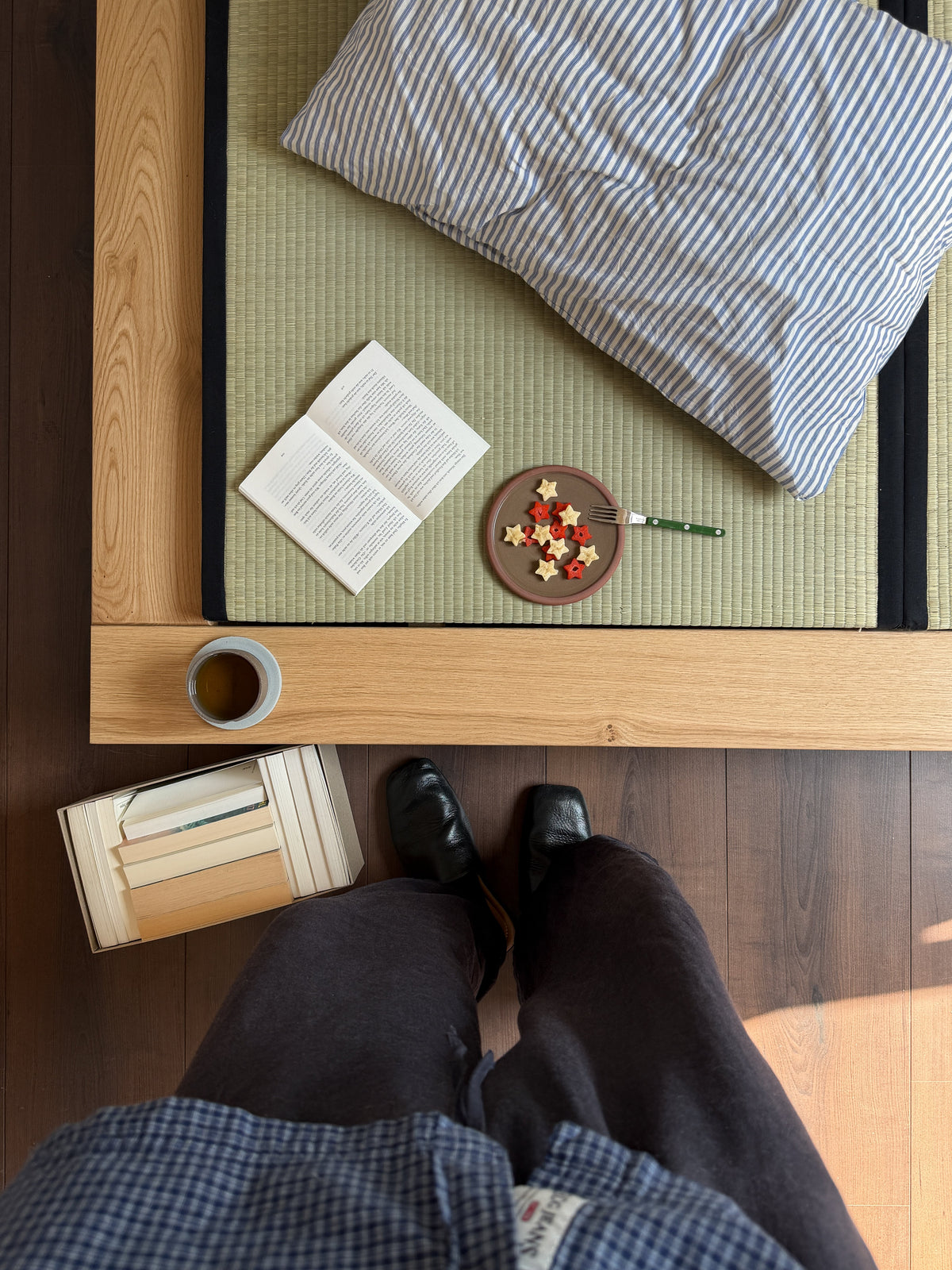 JAPAN Bed oak — Scandinavian bed by Karup Design