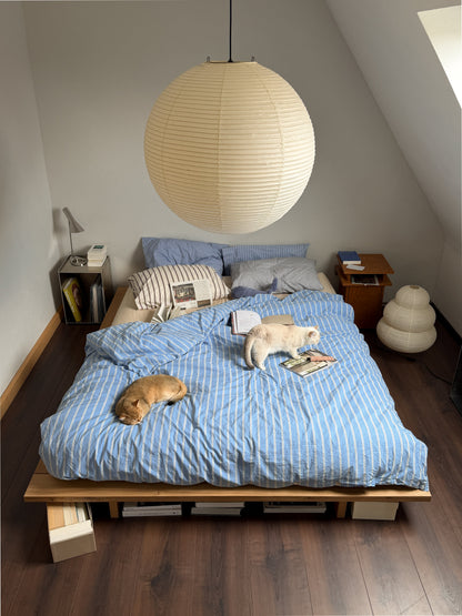 JAPAN Bed oak — Scandinavian piece by Karup Design