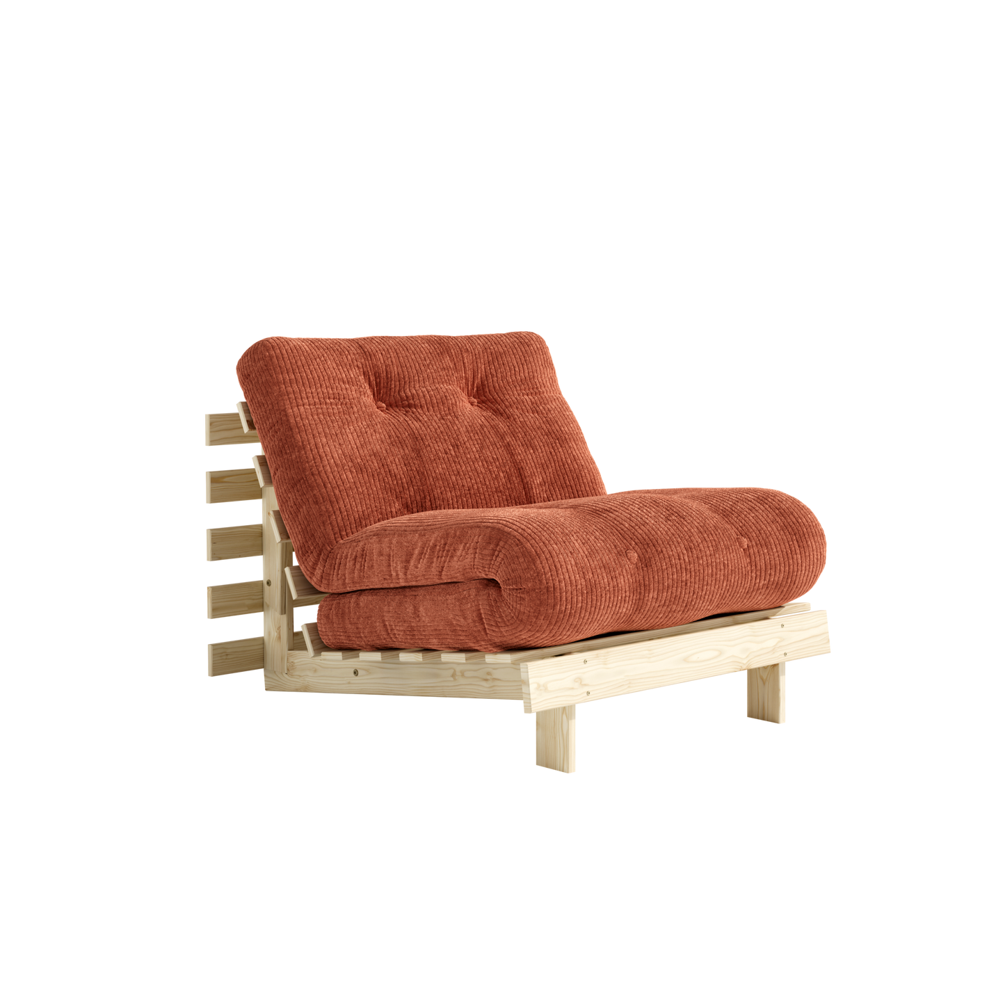 ROOTS 90 Sofa bed in Raw Pine — Karup Design