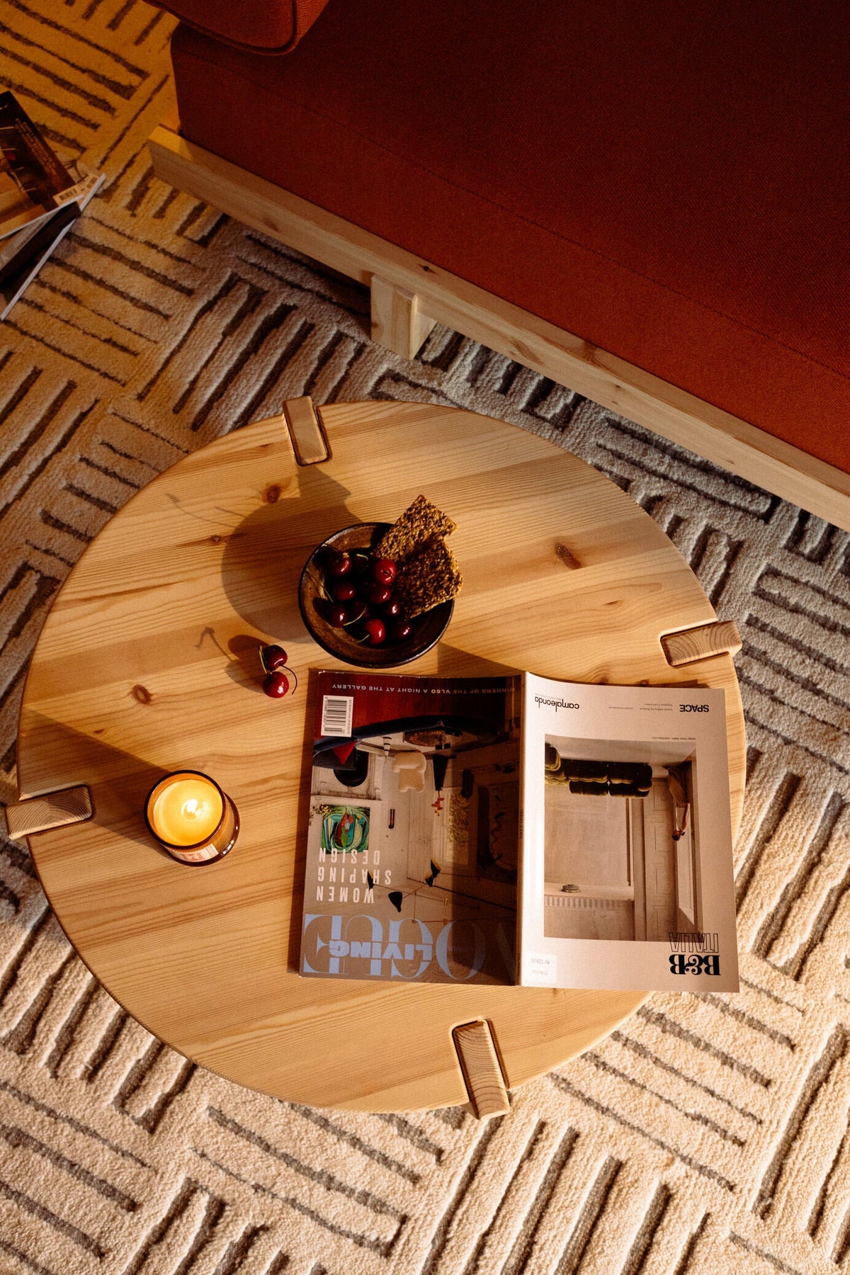 TUCK Coffee table round — Scandinavian side table by Karup Design