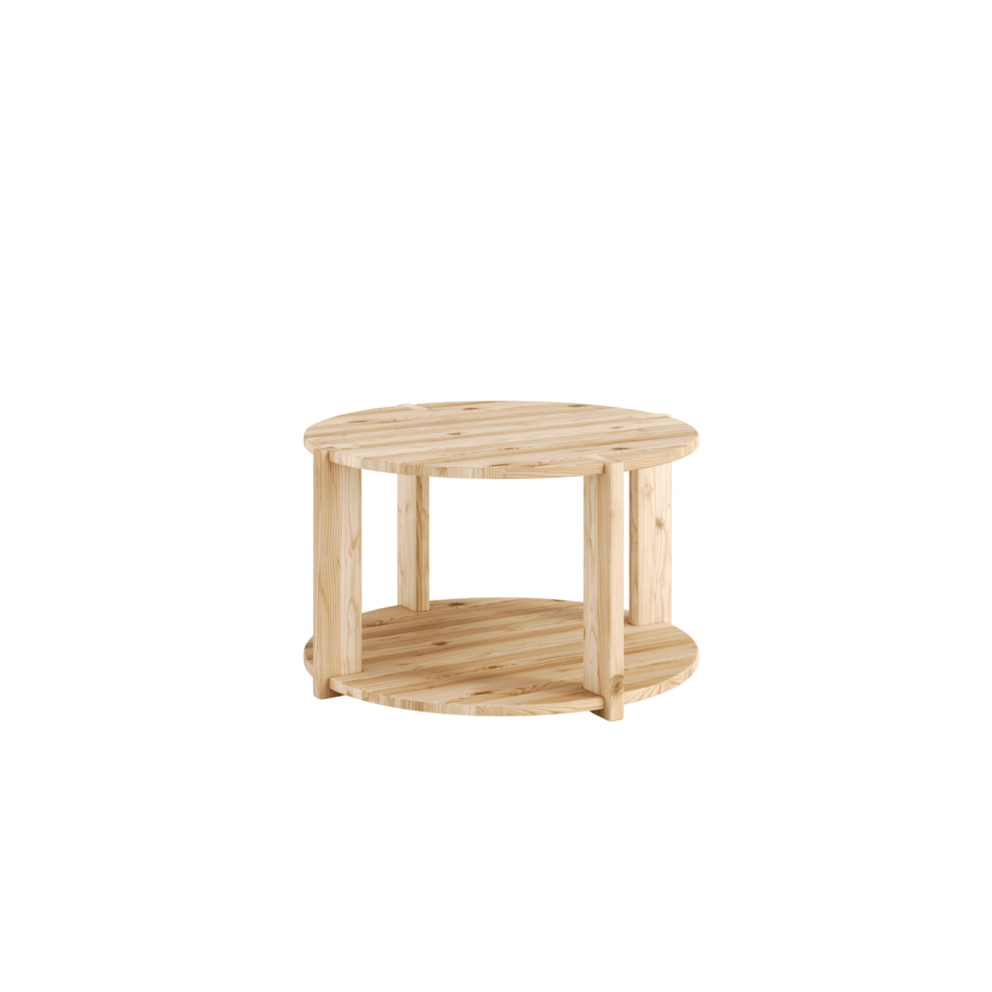 TUCK Coffee table round w. big storage — Karup Design