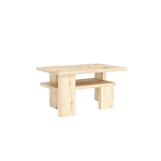 JAPAN Coffee table in Raw Pine — Karup Design