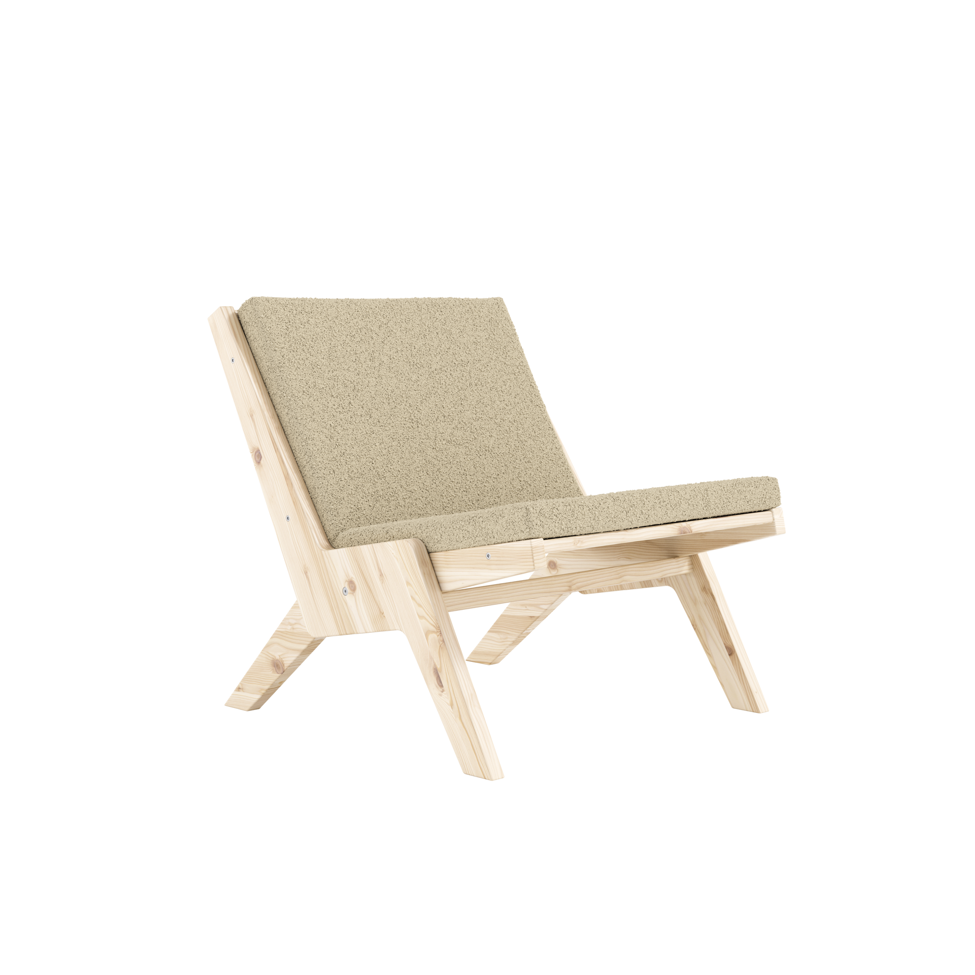 SWAY Lounge chair in Pebble beige — Karup Design