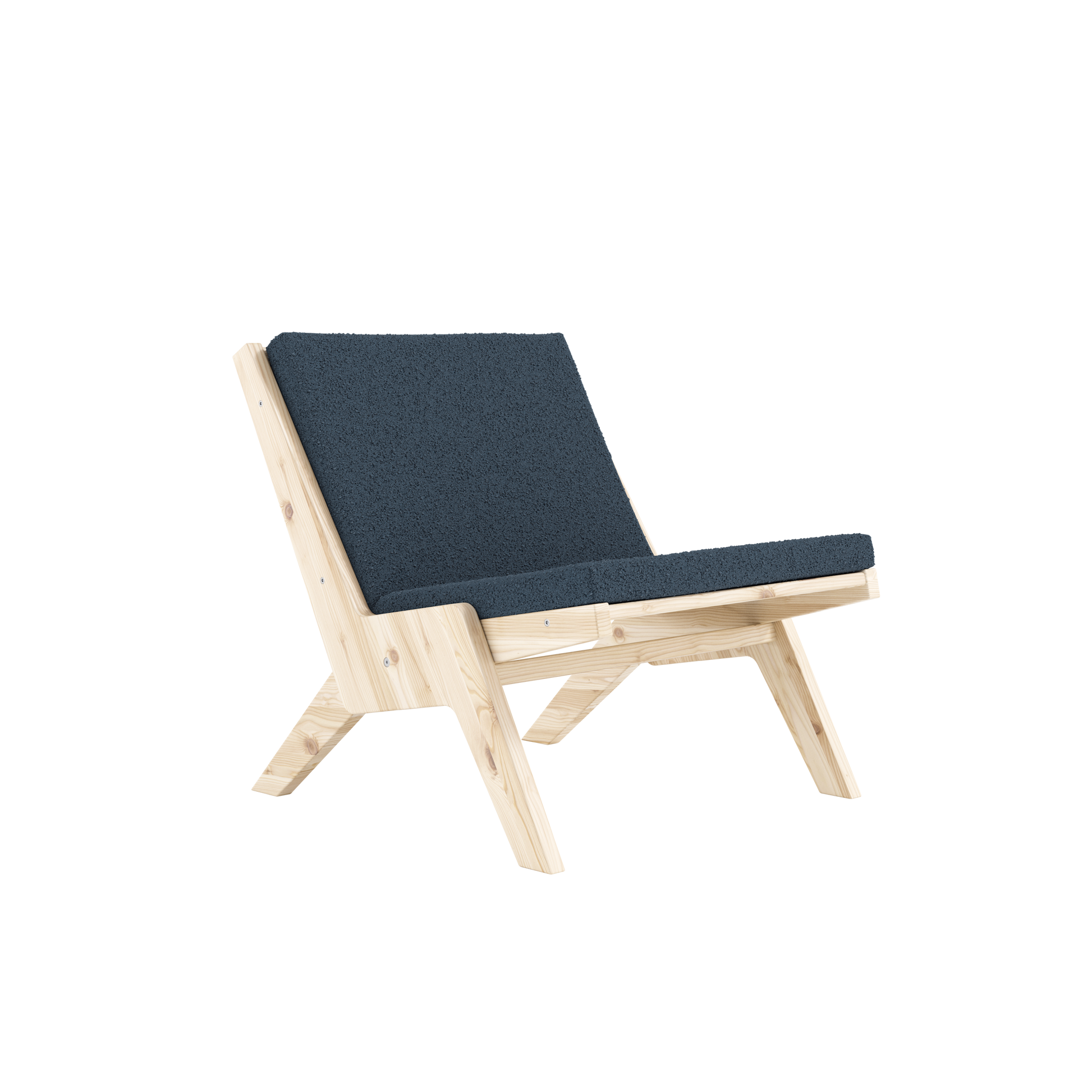 SWAY Lounge chair in Oxford Blue — Karup Design