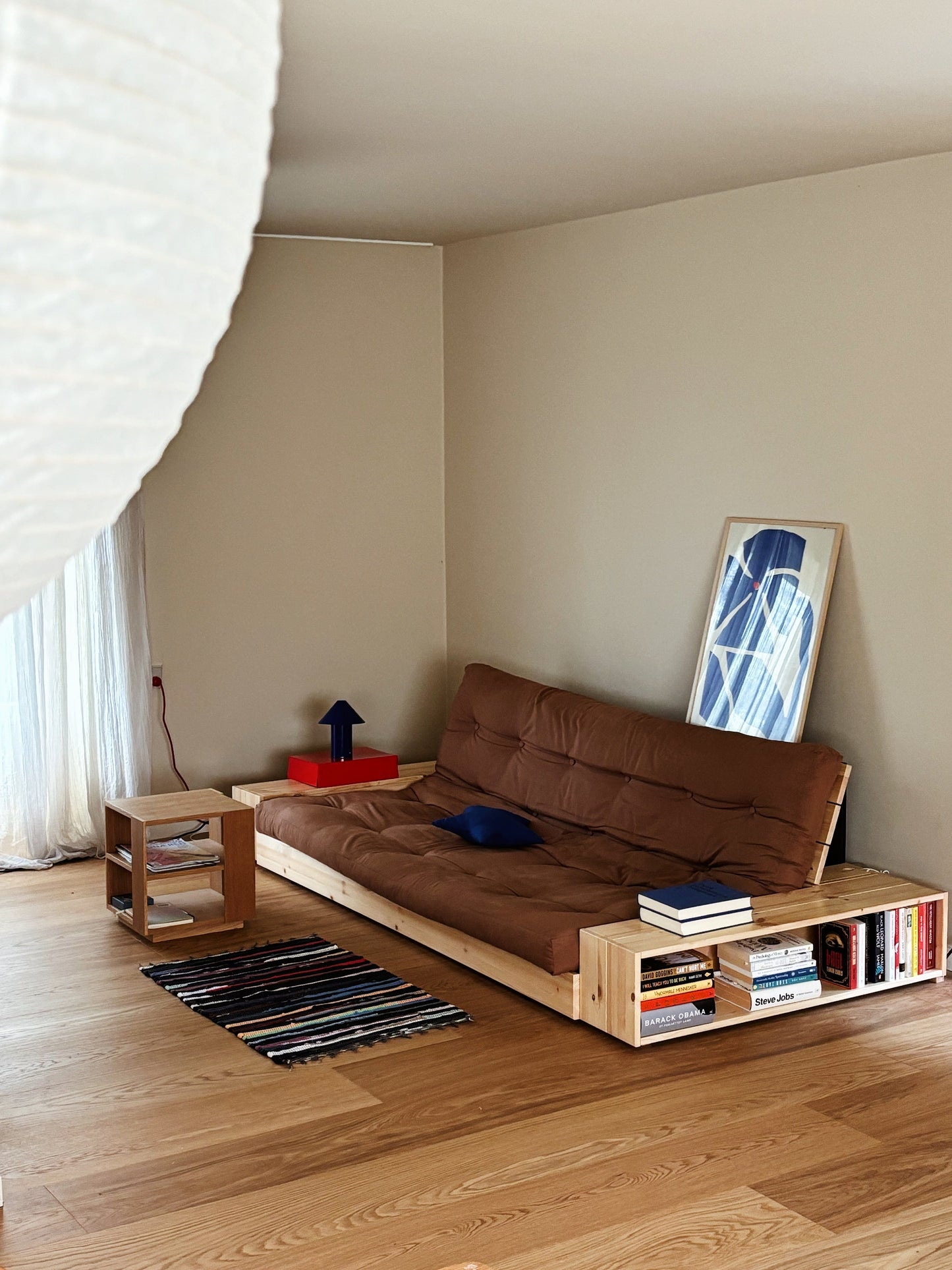 BASE Sofa bed 244 cm (with 2 sideboxes) — Scandinavian sofa bed by Karup Design
