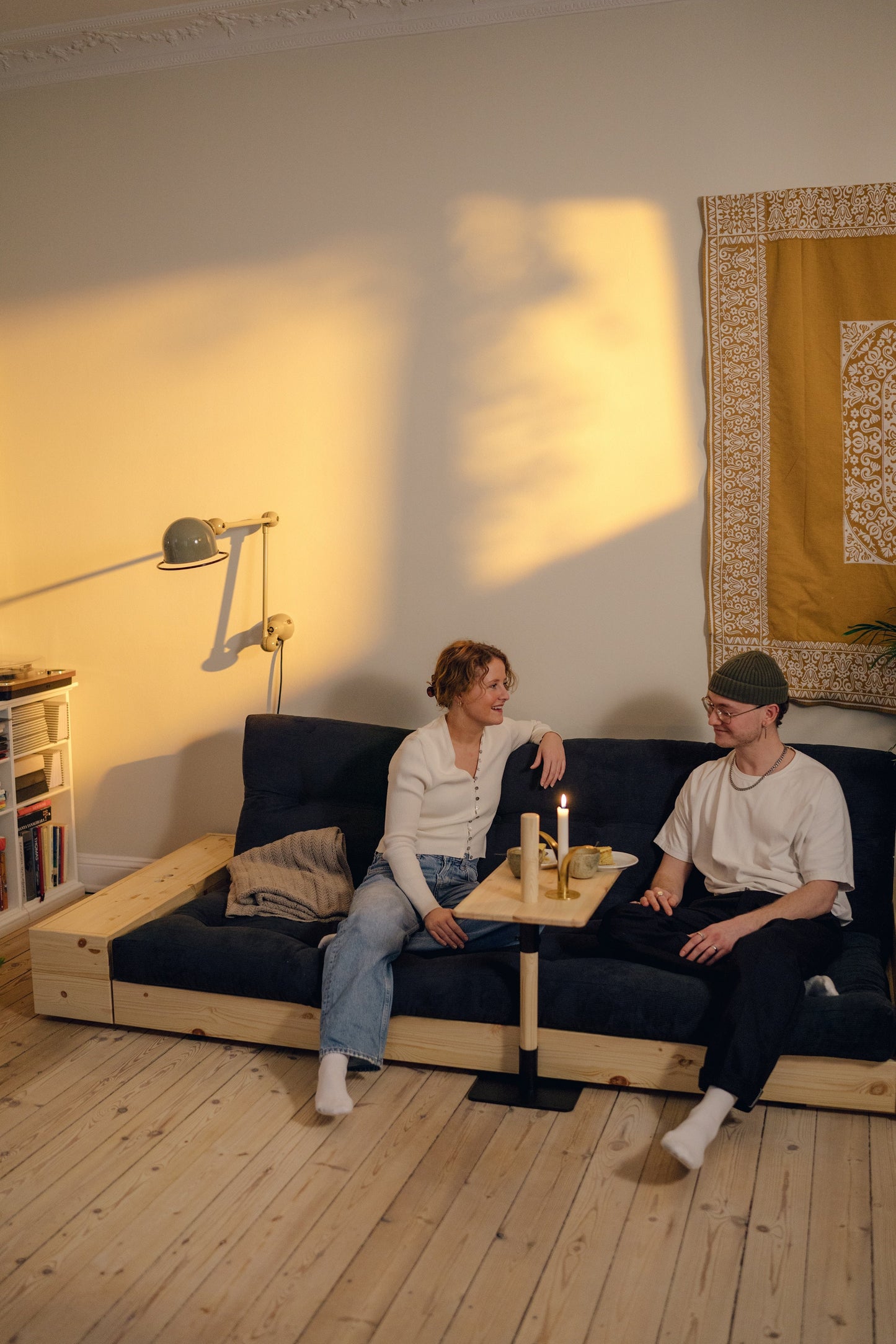 BASE Sofa bed 244 cm (with 2 sideboxes) — Scandinavian sofa bed by Karup Design