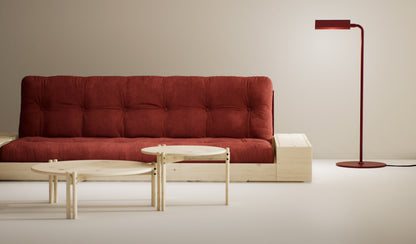 BASE Sofa bed 244 cm (with 2 sideboxes) — Scandinavian sofa bed by Karup Design
