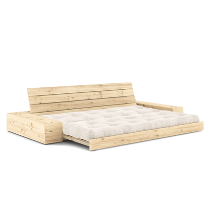 BASE Sofa bed 244 cm (with 2 sideboxes) — Scandinavian sofa bed by Karup Design