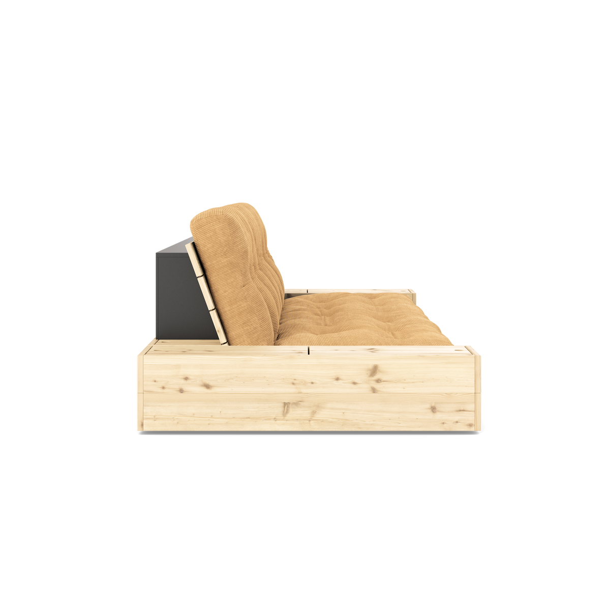 BASE Sofa bed 244 cm (with 2 sideboxes) — Scandinavian sofa bed by Karup Design
