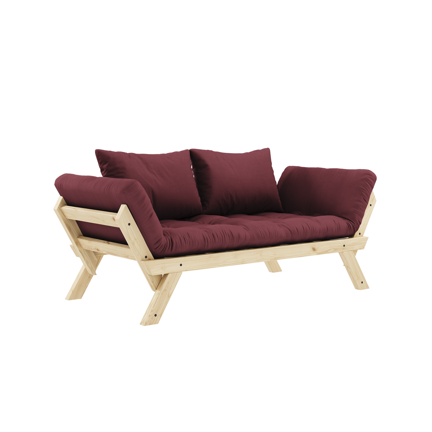BEBOP Sofa bed in Bordeaux — Karup Design