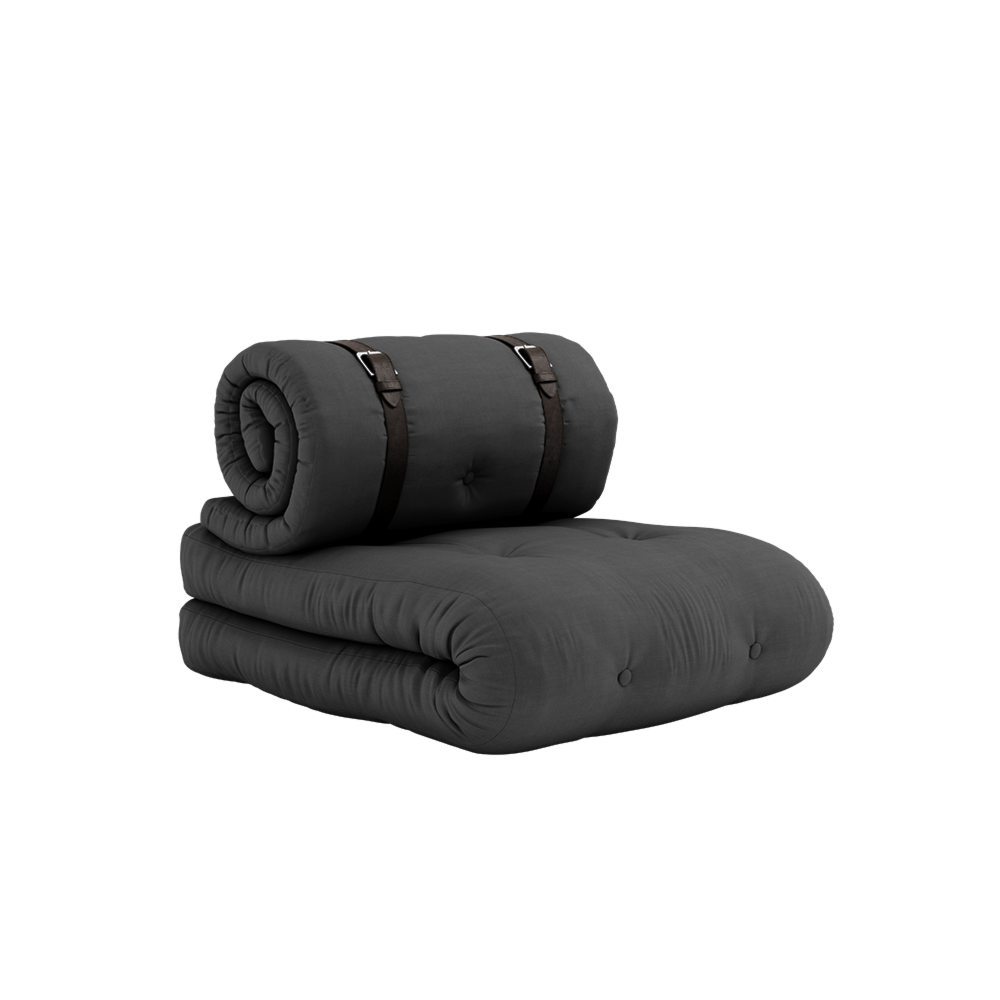 BUCKLE-UP Chair in Dark Grey — Karup Design