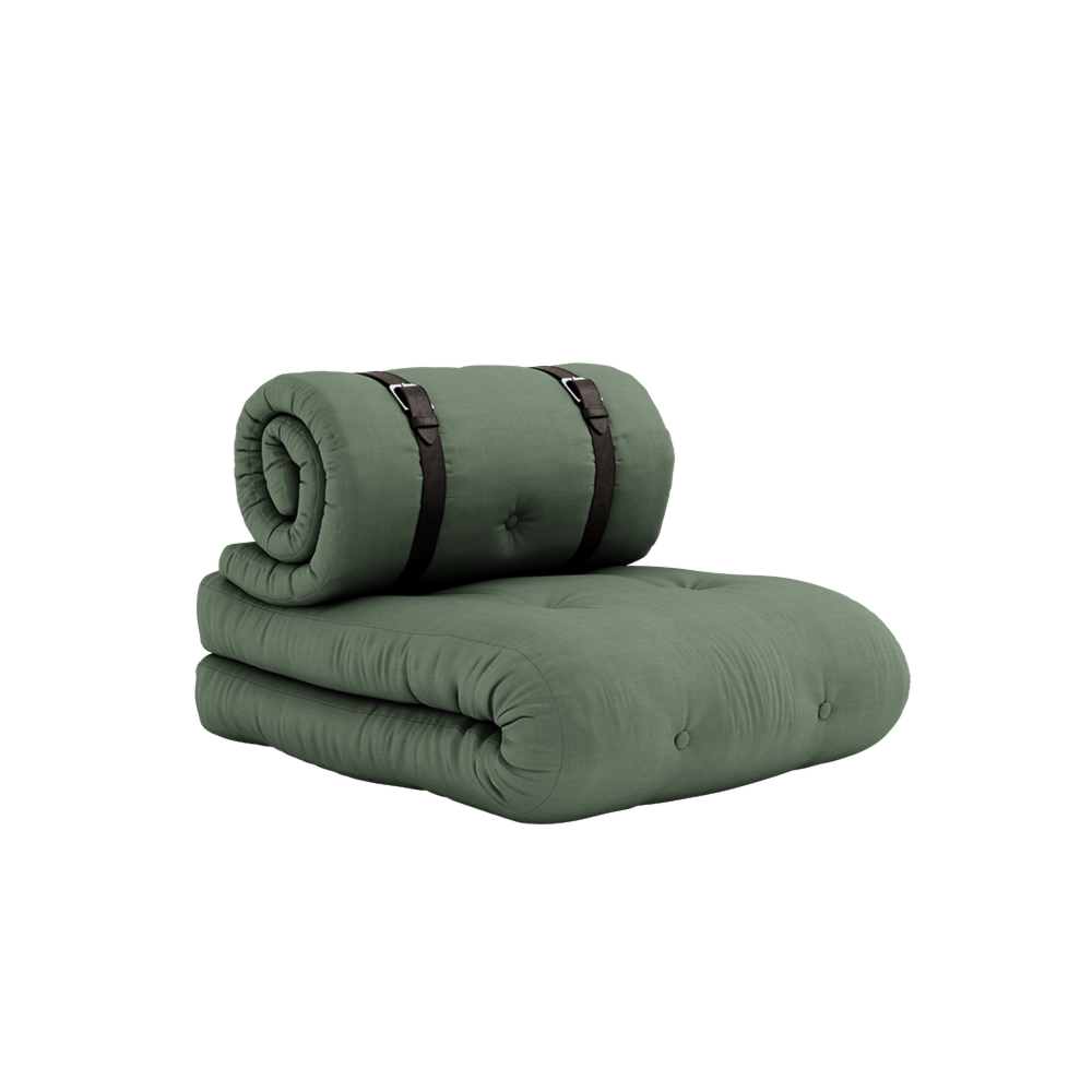 BUCKLE-UP Chair in Olive Green — Karup Design
