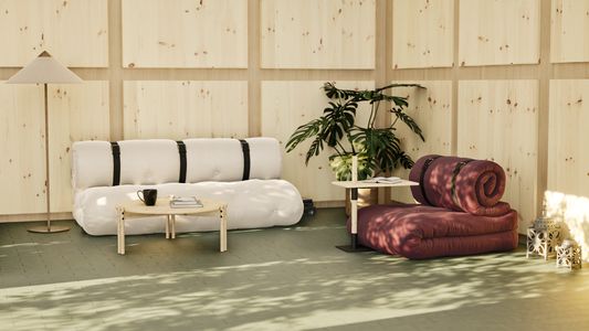 BUCKLE-UP Sofa — Scandinavian sofa bed by Karup Design