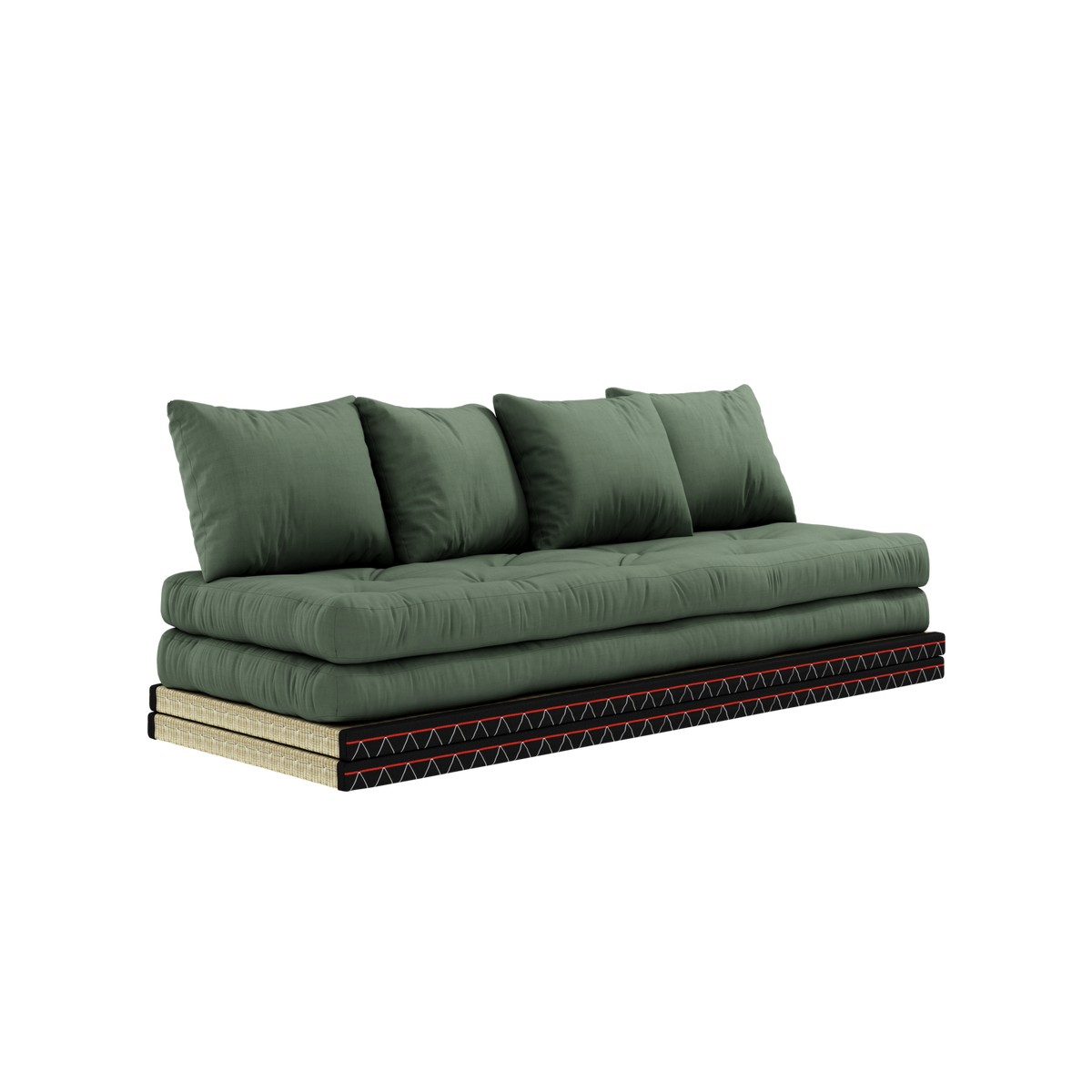 CHICO Sofa bed in Olive Green — Karup Design