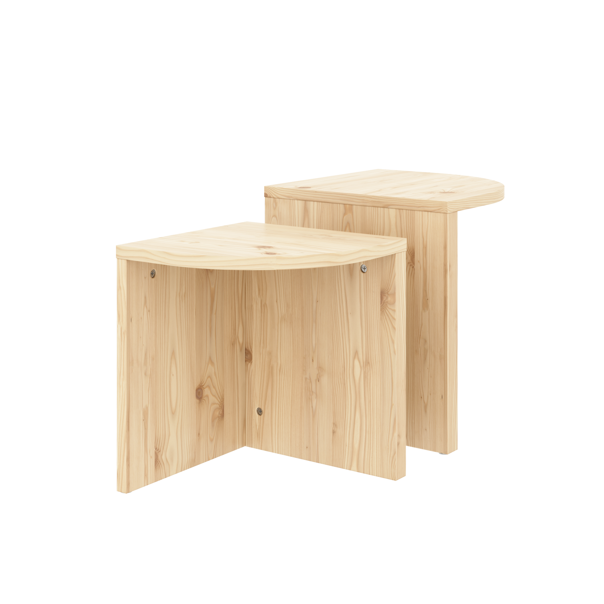 COMBINE Side tables set — Scandinavian piece by Karup Design