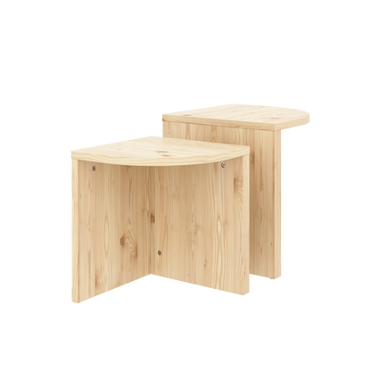 COMBINE Side tables set — Scandinavian piece by Karup Design