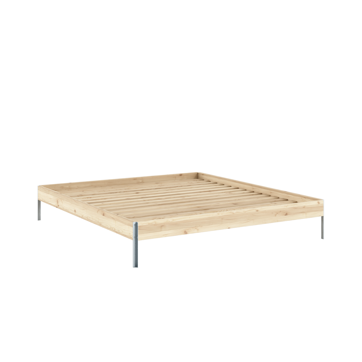 CORE Bed in Raw Pine — Karup Design