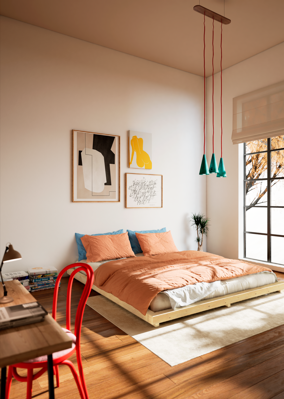 DOCK Bed — Scandinavian bed by Karup Design