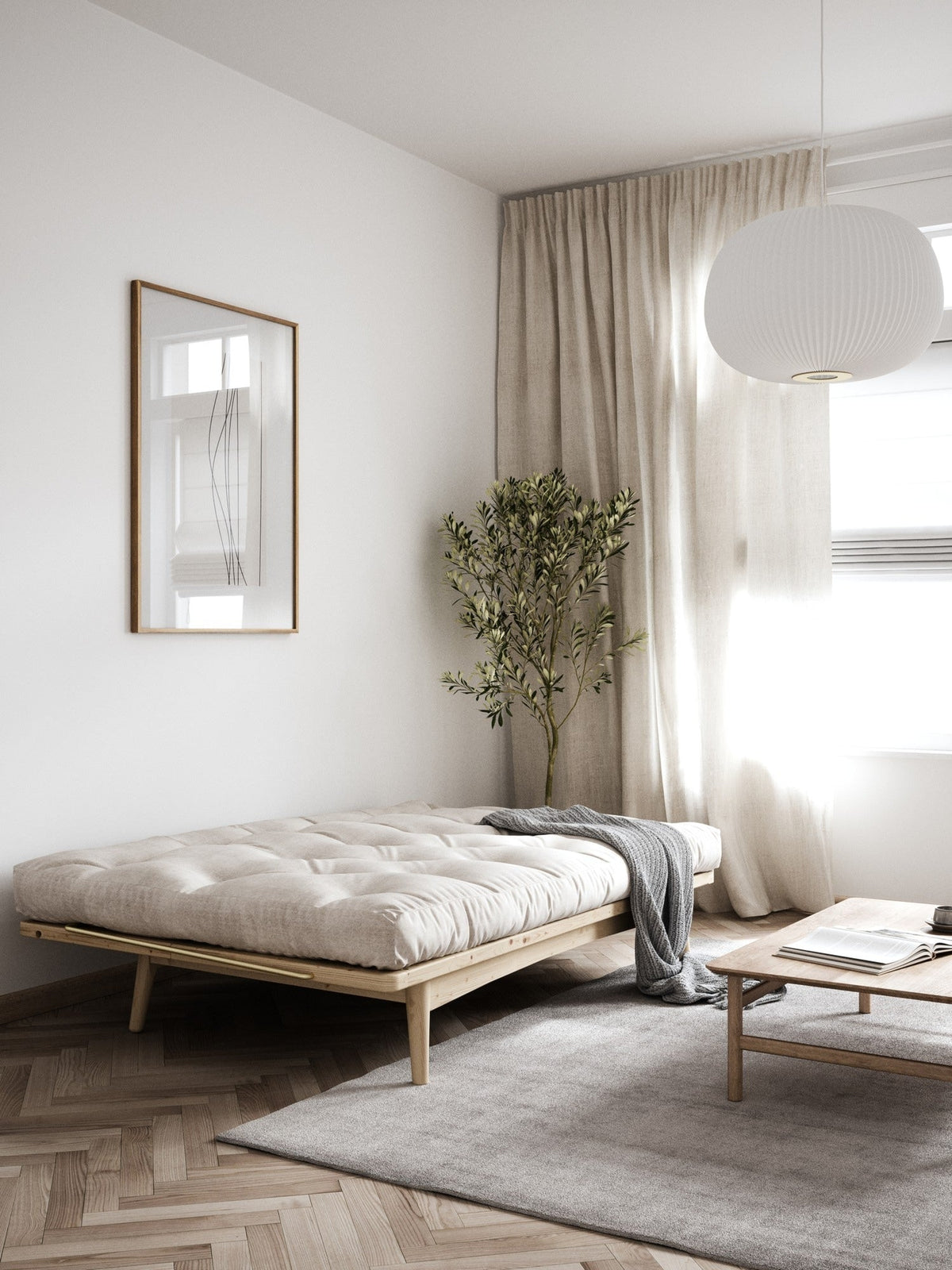 FOLK Sofa bed — Scandinavian sofa bed by Karup Design