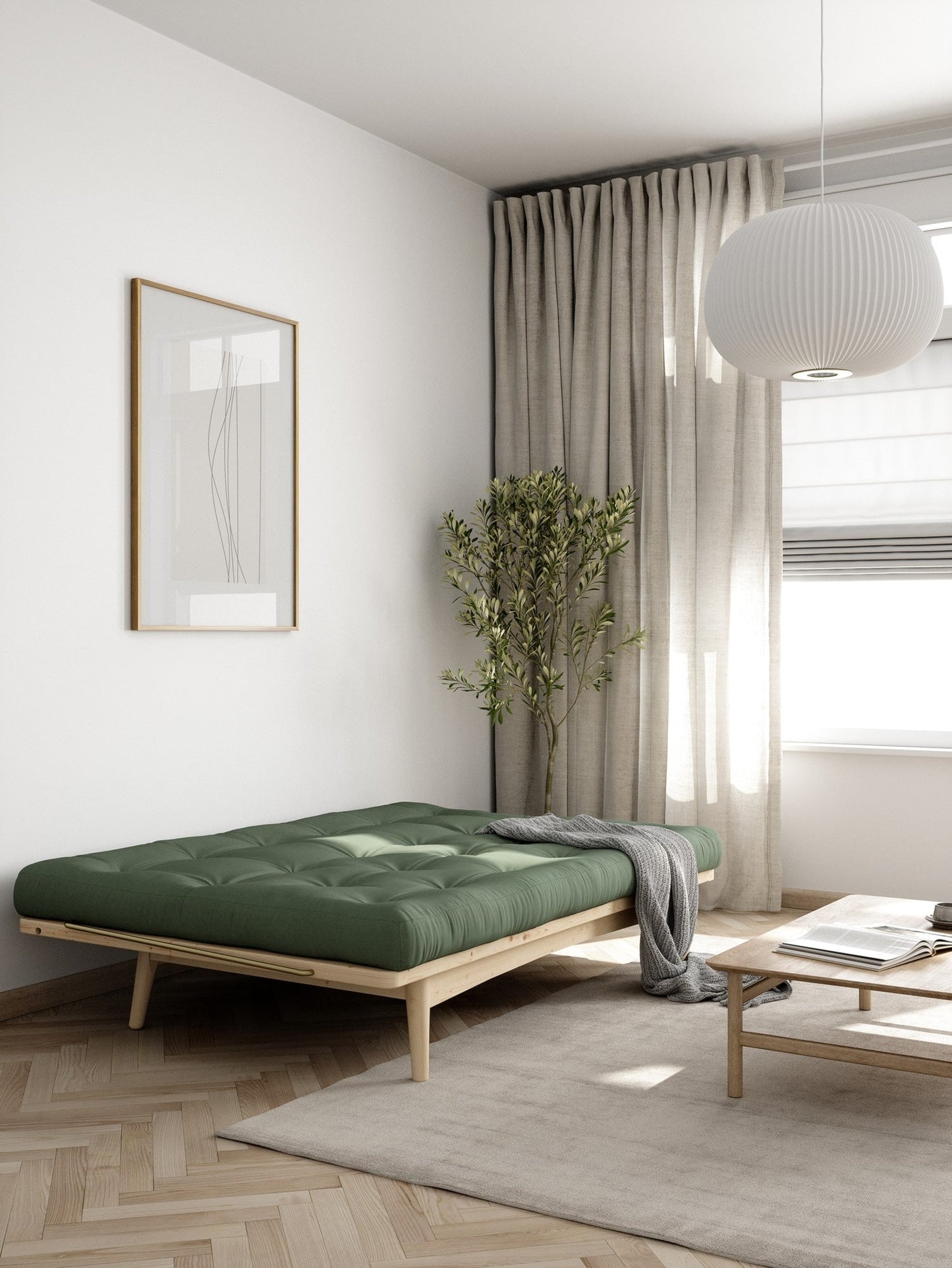 FOLK Sofa bed — Scandinavian sofa bed by Karup Design