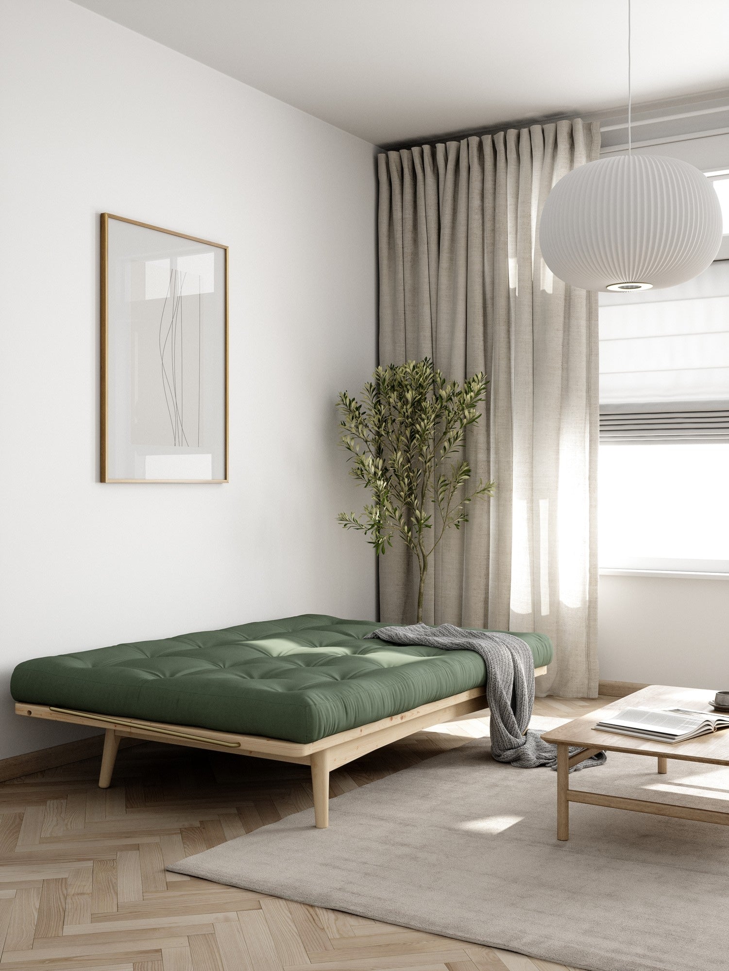 FOLK Sofa bed — Scandinavian sofa bed by Karup Design